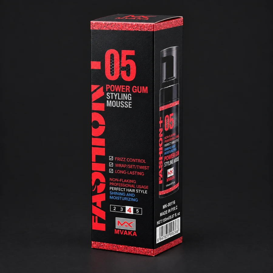 MVAKA Styling Mousse 05 Power Gum — Perspective